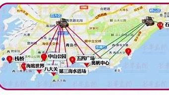 青岛景点公交路线_青岛景点公交路线图